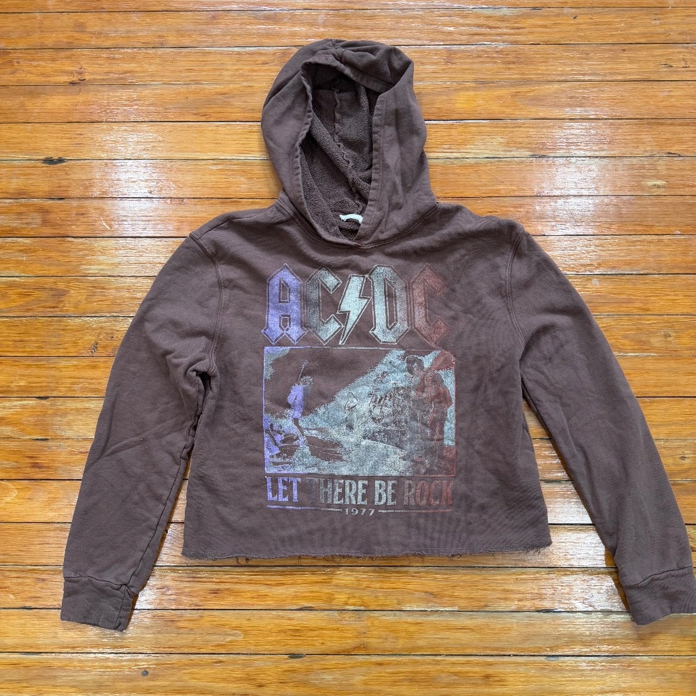 Brown, AC/DC Sweatshirt